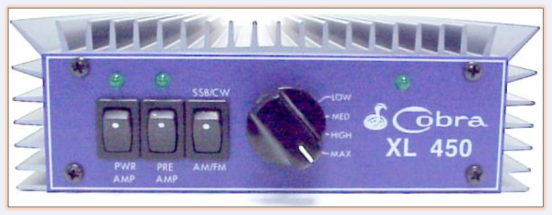 Cobra LX 450 Amplifier Front
