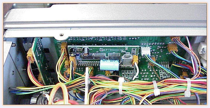 Galaxy DX 2547 Rear Of Front Panel