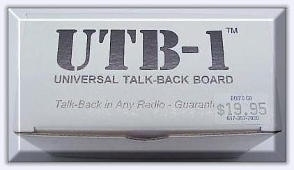 RF Limited UTB-1 Universal Talk-Back Board Box